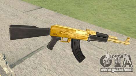 AK-47 (Gold) for GTA San Andreas