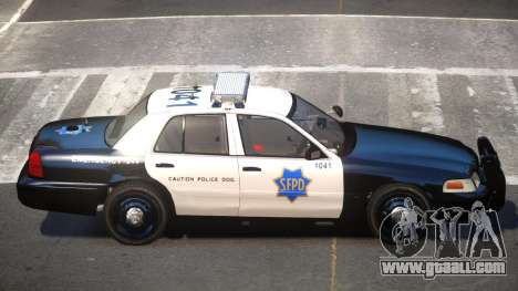 Ford Crown Victoria CR Police for GTA 4