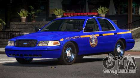 Ford Crown Victoria NYS Police for GTA 4
