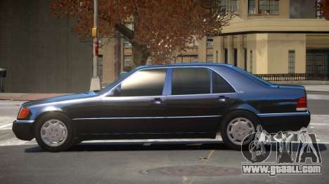 1993 Mercedes 600SEL for GTA 4