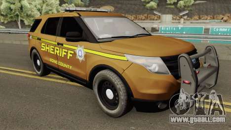 Ford Explorer 2012 (Bone County Sheriff) for GTA San Andreas