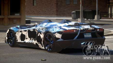 Lamborghini Aventador Spider SR PJ6 for GTA 4