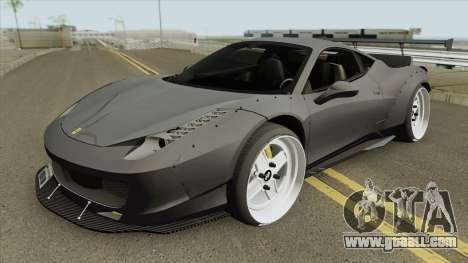 Ferrari 458 (LB-WALK) for GTA San Andreas