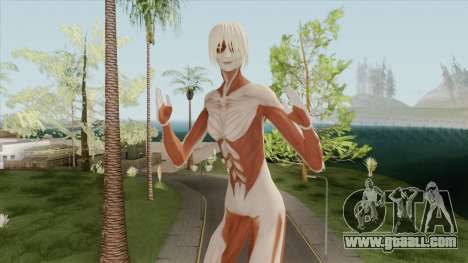 Female Titan (Attack On Titan) for GTA San Andreas