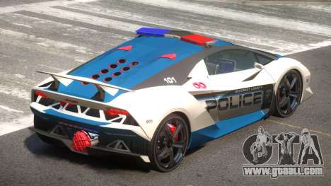 Lamborghini SE Police V1.4 for GTA 4