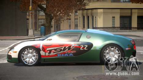 Bugatti Veyron DTI PJ7 for GTA 4