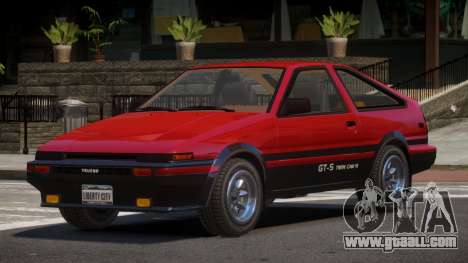 Toyota AE86 GT-S Hatchback for GTA 4
