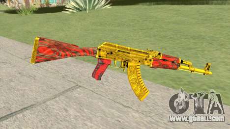 AKM (Gold Cartel) V2 for GTA San Andreas