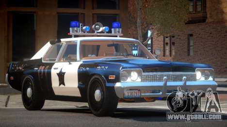 1975 Dodge Monaco Police V1.2 for GTA 4