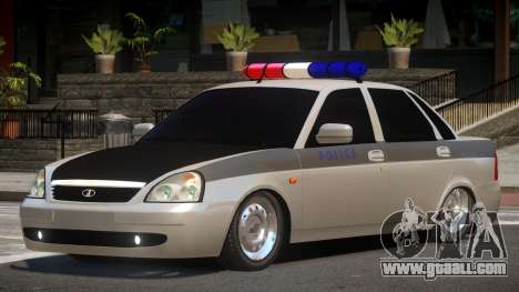 Lada Priora Police V1.1 for GTA 4
