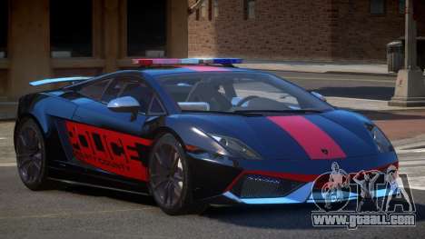 Lamborghini Gallardo SR Police for GTA 4