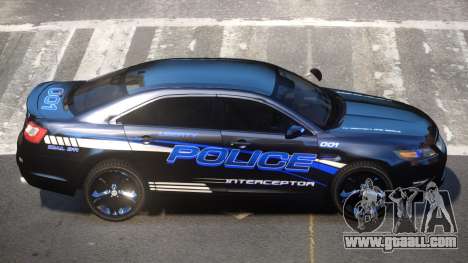 Ford Taurus Police V1.2 for GTA 4