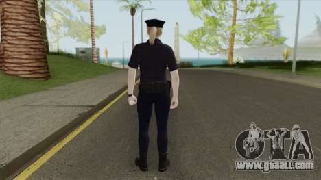 Rubia Policeman V2 (Bugstars Equipment) for GTA San Andreas