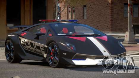 Lamborghini SE Police V1.3 for GTA 4