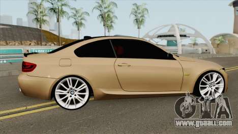 BMW E92 335D M-Tech 2010 for GTA San Andreas