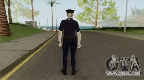 Rubia Policeman V1 (Bugstars Equipment) for GTA San Andreas