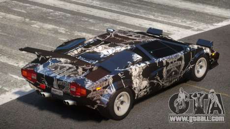 1985 Lamborghini Countach LP500 QV PJ5 for GTA 4