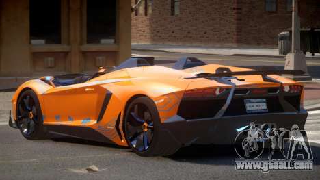 Lamborghini Aventador Spider SR PJ4 for GTA 4