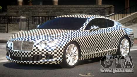 2013 Bentley Continental GT Speed PJ2 for GTA 4
