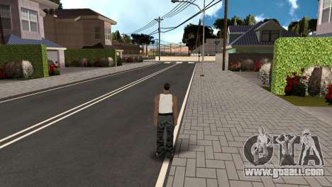Romanian HQ Roads v2 for GTA San Andreas