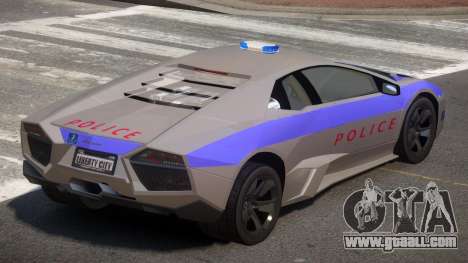 Lamborghini Reventon Police for GTA 4