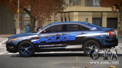 Ford Taurus Police V1.2 for GTA 4