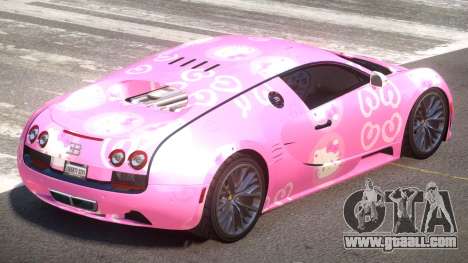 Bugatti Veyron SS PJ4 for GTA 4