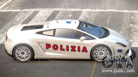 Lambo Gallardo SR Police for GTA 4