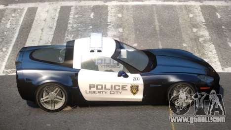 Chevrolet Corvette LS Police for GTA 4