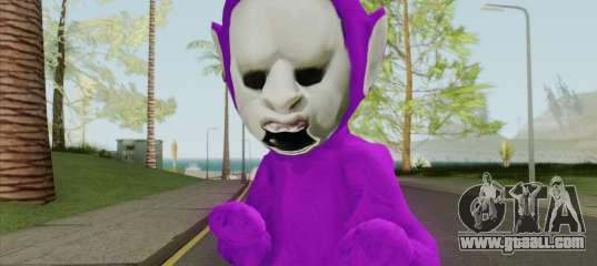 Slendytubbies 3 Tinky Winky Skin for GTA San Andreas