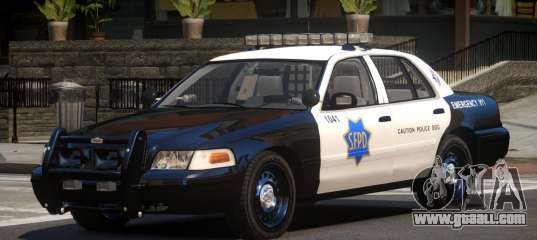 Ford Crown Victoria CR Police for GTA 4