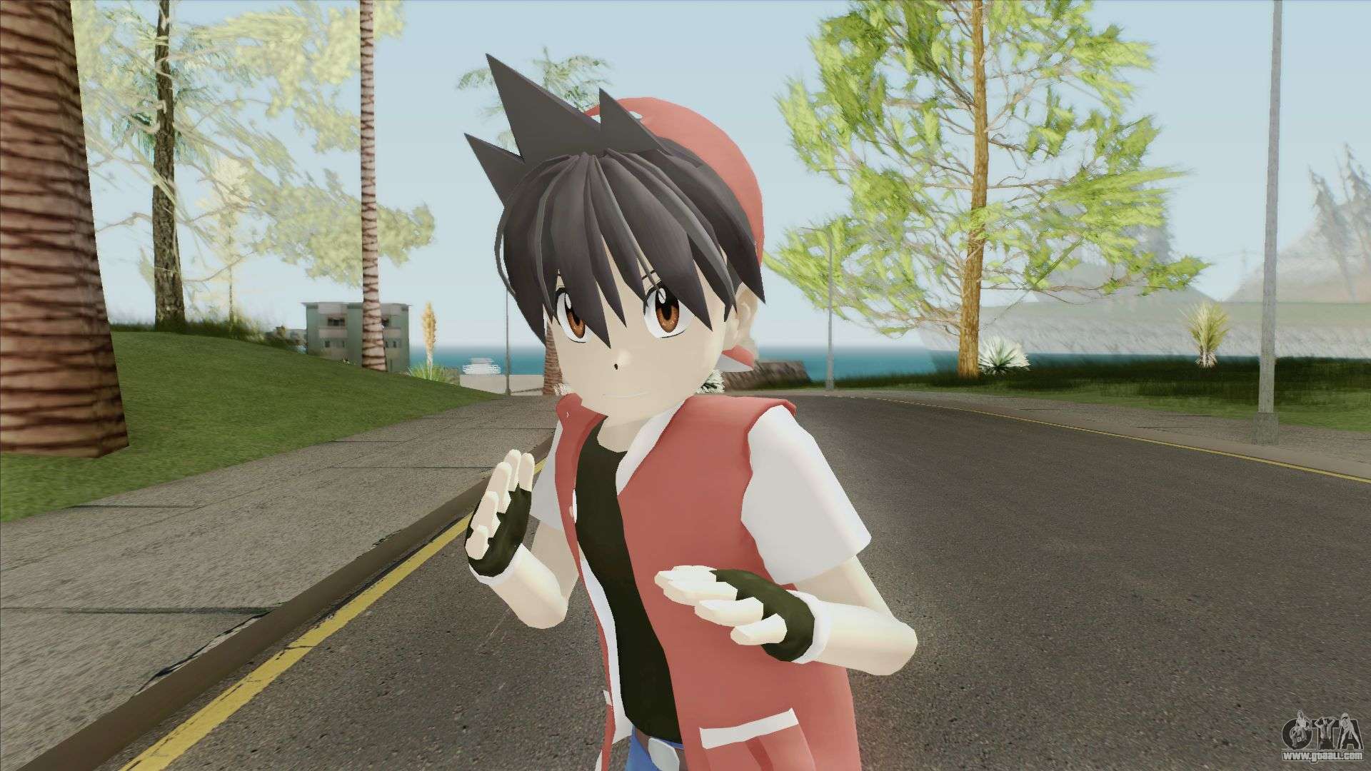 Pokémon Trainer Red Skin