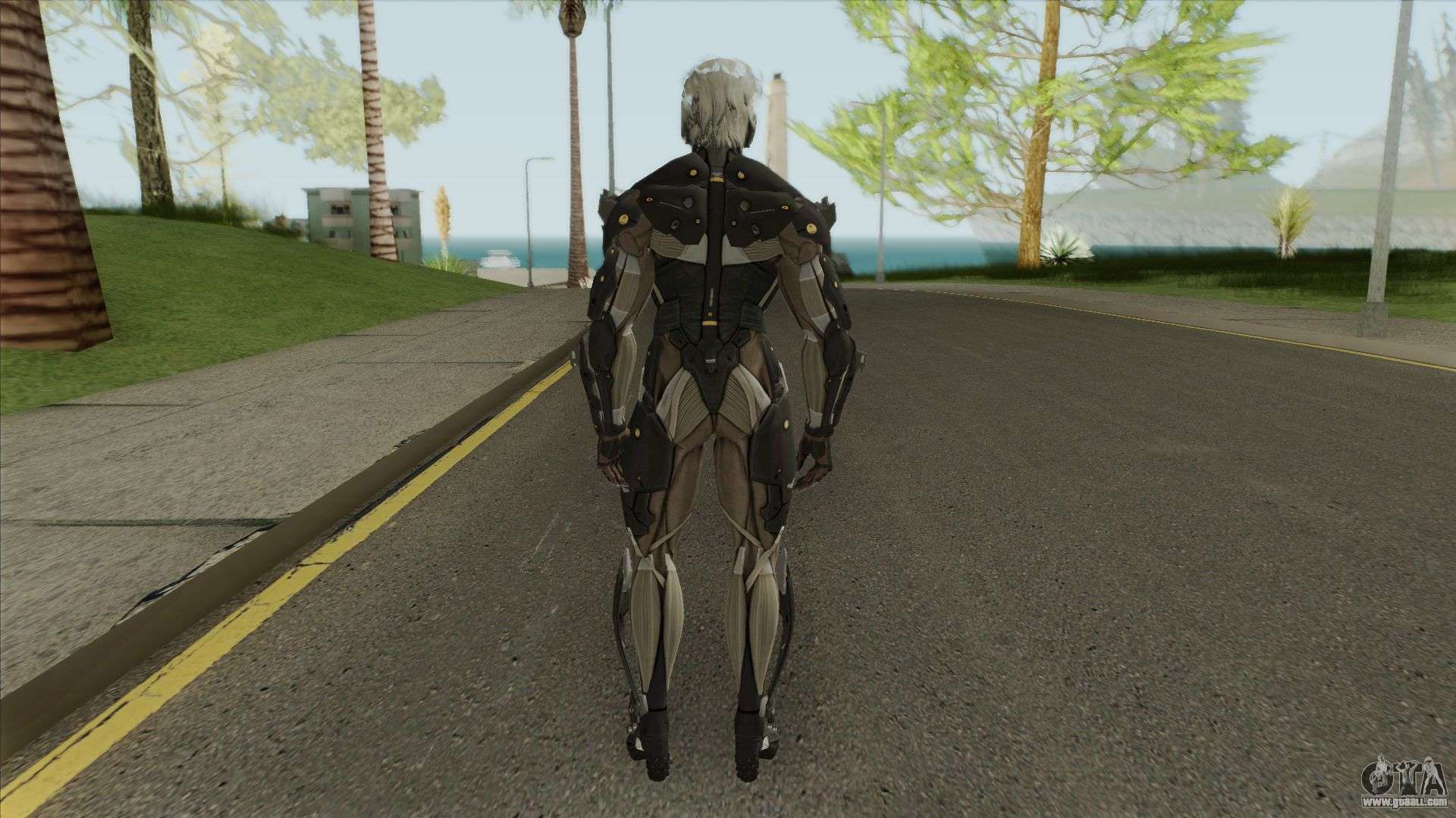 Download Raiden from Metal Gear Rising for GTA San Andreas (iOS, Android)