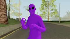 Purple Alien Bodysuit (GTA Online) for GTA San Andreas