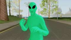 Green Alien Bodysuit (GTA Online) for GTA San Andreas