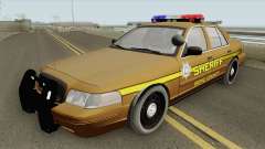 Ford Crown Victoria 2011 (Bone County Sheriff) for GTA San Andreas