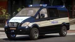 Mercedes Benz Vito Police for GTA 4
