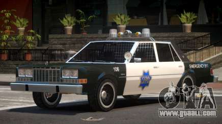 Dodge Diplomat Police V1.5 for GTA 4