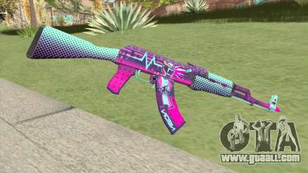AK-47 Neon Rider (CS:GO) for GTA San Andreas
