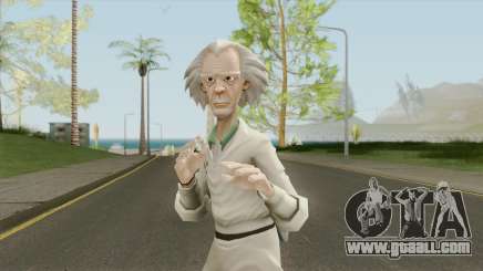 Dr Emmett Brown (Back To The Future) for GTA San Andreas