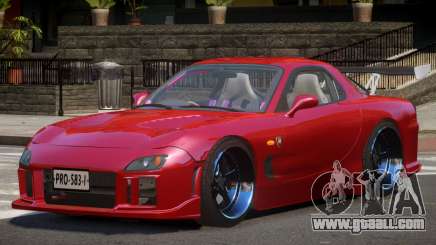 Mazda RX7 S-Edit for GTA 4