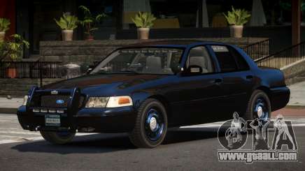 Ford Crown Victoria BE Police V1.1 for GTA 4
