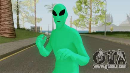 Green Alien Bodysuit (GTA Online) for GTA San Andreas