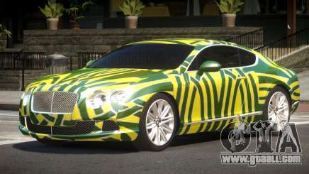 2013 Bentley Continental GT Speed PJ1 for GTA 4