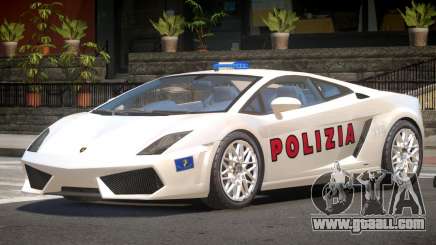 Lambo Gallardo SR Police for GTA 4