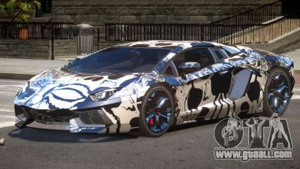 Lamborghini Aventador SR PJ3 for GTA 4