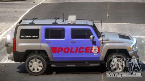 Hummer H3 Police V1.0 for GTA 4
