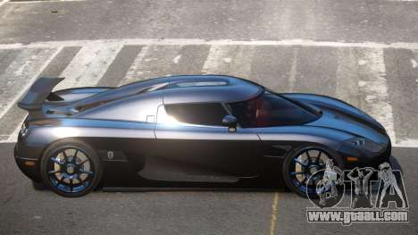 Koenigsegg CCXR TI for GTA 4