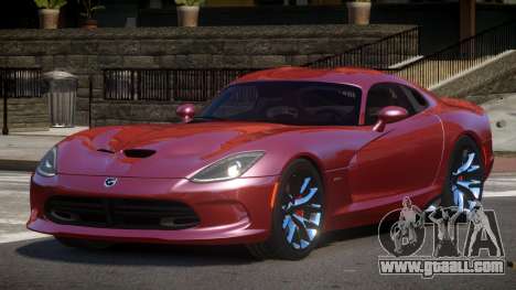 Dodge Viper SRT D-Tuned for GTA 4
