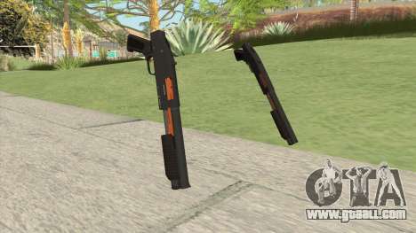 Sawed-Off Shotgun GTA V (Orange) for GTA San Andreas